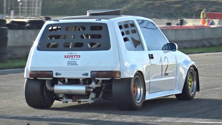 Pequeño pero matón: Así es este Fiat Cinquecento con motor de Kawasaki