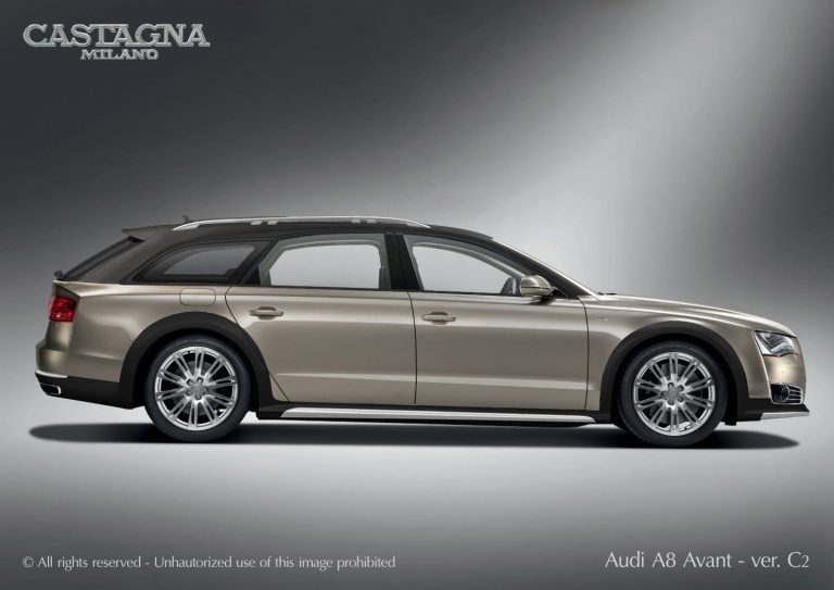 El Audi A8 Avant Allroad W12 no existe oficialmente, pero Castagna Milano lo está desarrollando