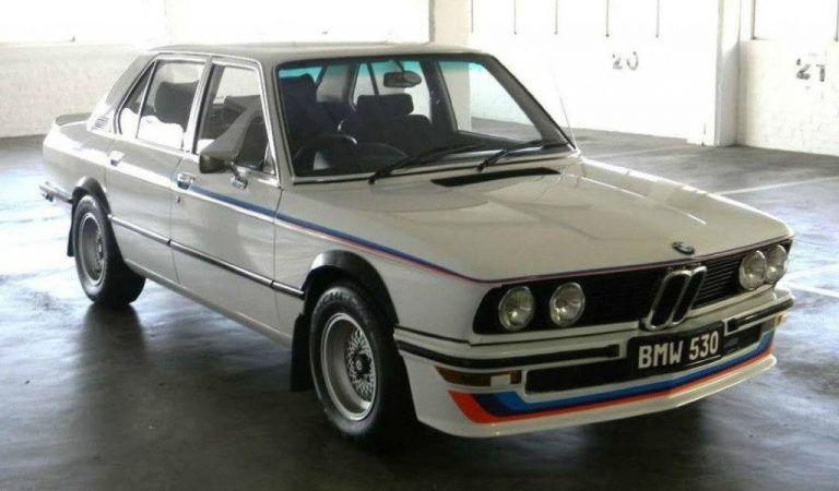 BMW Sudáfrica está restaurando el primer «M» de la historia: el BMW 530 MLE