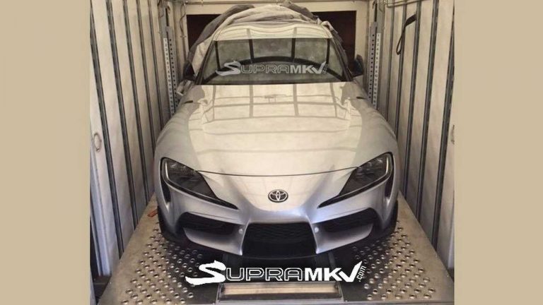 ¡Espectacular! Así es el frontal del nuevo Toyota Supra