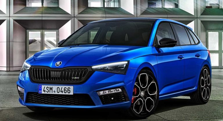 Un vistazo al Skoda Scala RS: lo que está por venir
