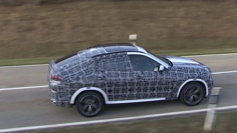 Vídeo: el nuevo BMW X6 se deja ver en las calles