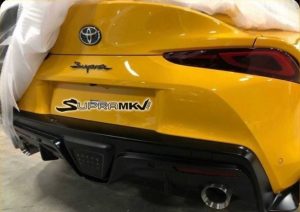 El Toyota Supra 2020 enseña su zaga en un descuido