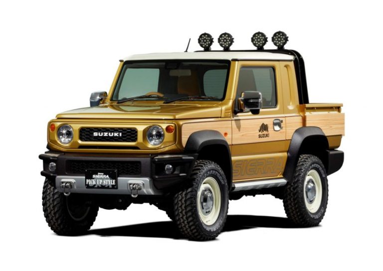 El Suzuki Jimny se transforma en un pickup para el Salón de Tokio de 2019