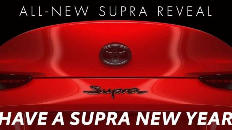 Oficial: nuevo anticipo del Toyota Supra, ¡ya casi está!