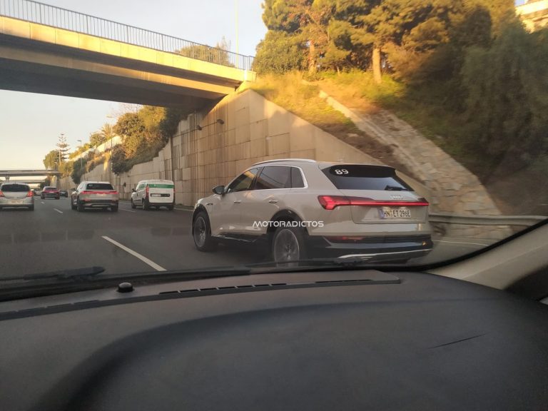 ¡Cazado! Nuevo Audi e-tron, rodando en la Costa del Sol