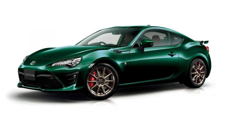 El Toyota GT86 recibe un toque inglés para el mercado japones: «British Green Limited»