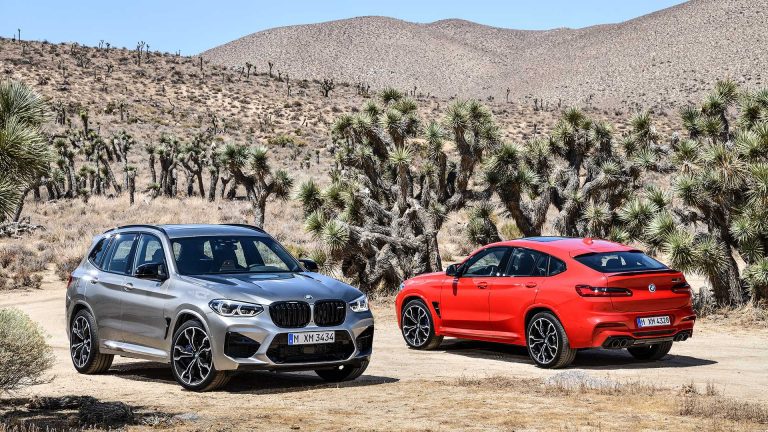 BMW X3 M y X4 M: presentación oficial con versiones Competition
