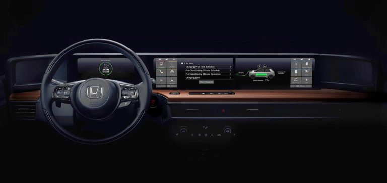 Revelado el interior del Honda Urban EV: El primer coche eléctrico de Honda
