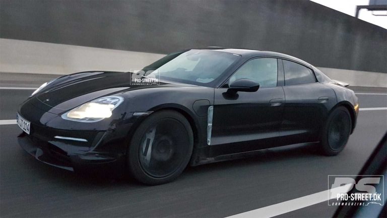 Fotos espía del nuevo Porsche Taycan, ¡ya casi está!