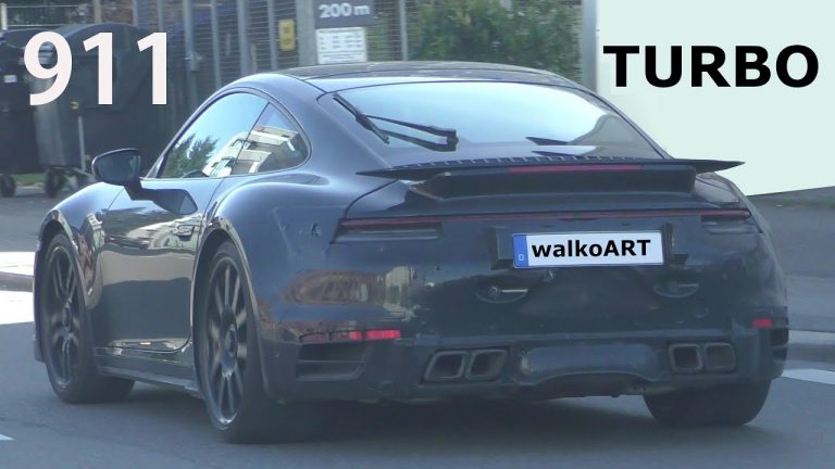 Vídeo: el nuevo Porsche 911 Turbo se deja ver en las calles