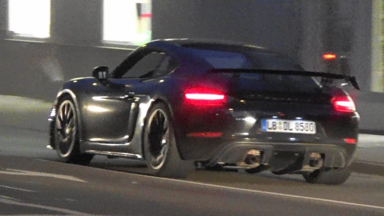 Vídeo: el nuevo Porsche Cayman GT4 se deja ver en las calles