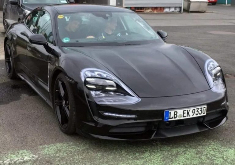 Así es el nuevo Porsche Taycan, ¡al descubierto!