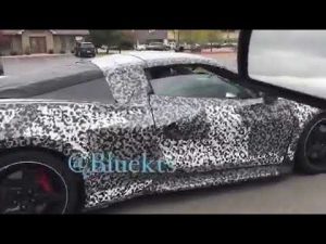 Vídeo: el nuevo Corvette C8 se deja ver con un nuevo camuflaje