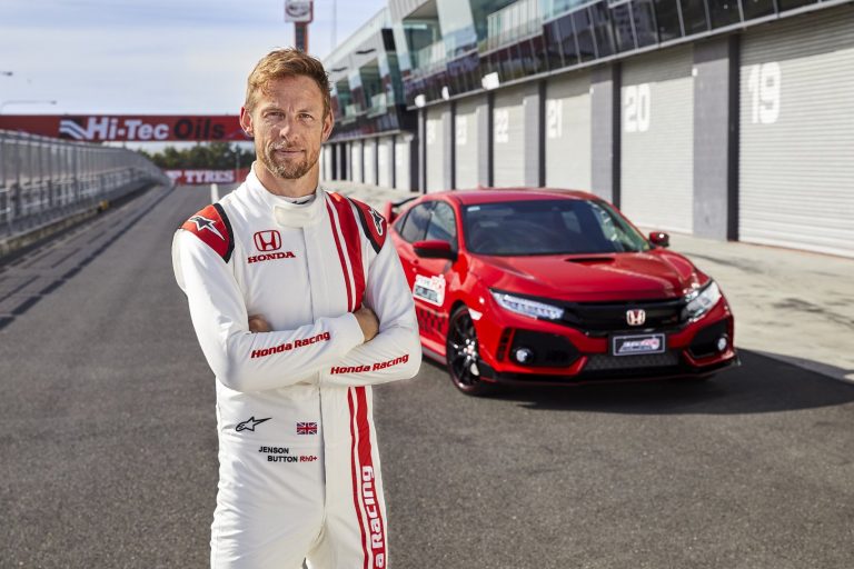 Jenson Button consigue otro récord de vuelta rápida para el Honda Civic Type R en Bathurst