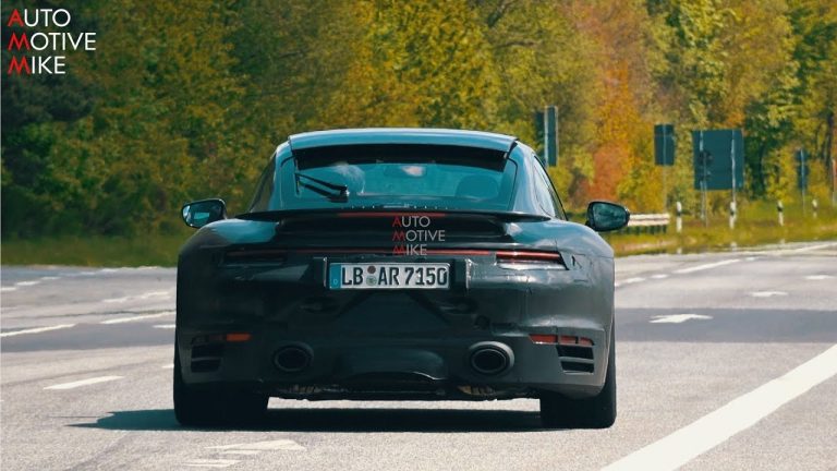 Vídeo: el nuevo Porsche 911 Turbo se deja ver al natural