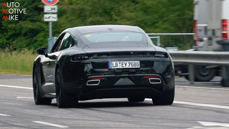 Vídeo: Porsche prueba el Taycan en Nürbrugring