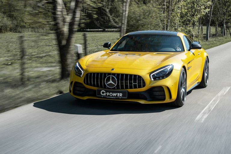 El Mercedes-AMG GT R llega a los 800 CV en su V8 biturbo de la mano de G-Power