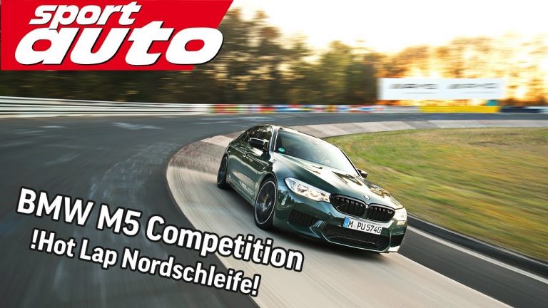 Vídeo: El BMW M5 Competition marca un tiempo de 7 minutos y 35,90 segundos en Nürburgring