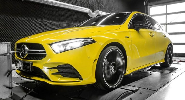 Pequeño empujón de potencia para el Mercedes-AMG A35 gracias a MKChip-DKR