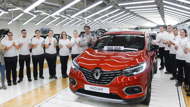 Se fabrica el Renault Kadjar número 500.000 en Palencia