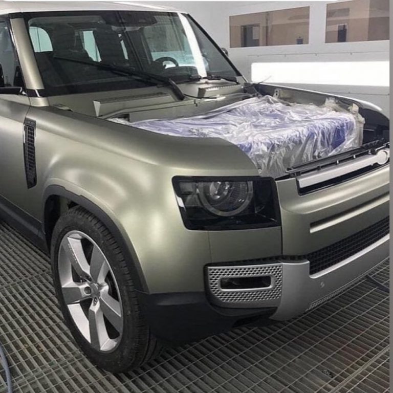 Otra nueva filtración del Land Rover Defender 2020, esta vez de su frontal