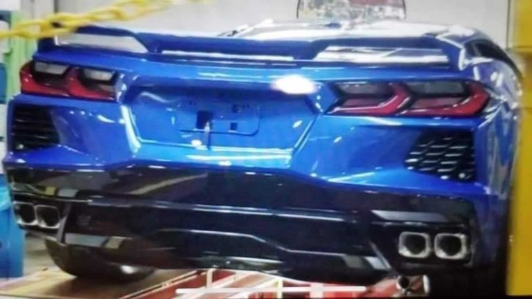 ¡Bombazo! Así es la trasera del nuevo Chevrolet Corvette