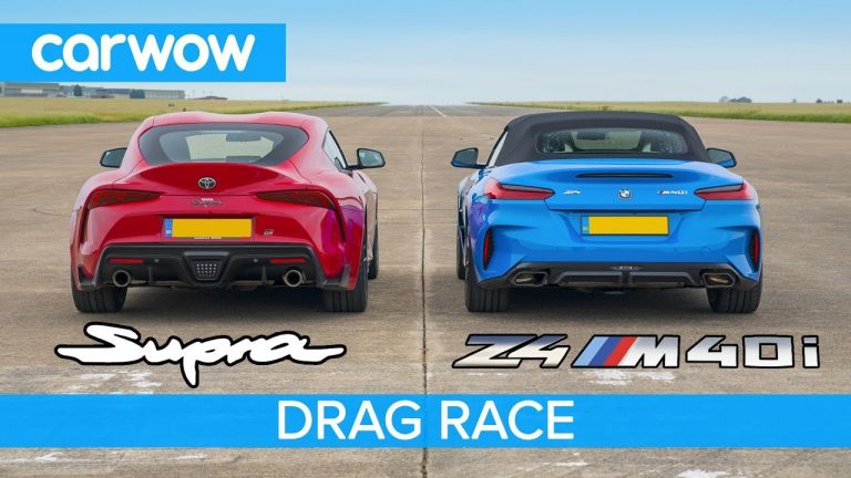 Vídeo: El Toyota Supra (A90) y BMW Z4 (G29) cara a cara. ¿Quién ganará?