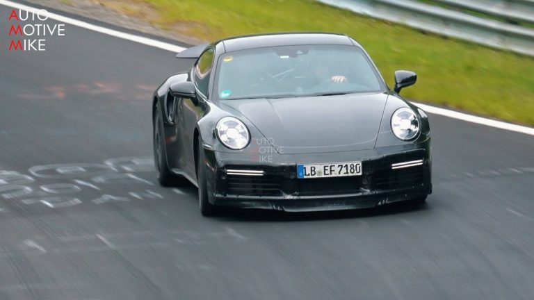 Vídeo: el nuevo Porsche 911 Turbo se deja ver en Nürburgring