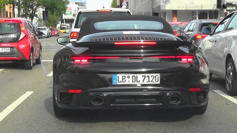 Vídeo: el nuevo Porsche 911 Turbo se deja ver en movimiento