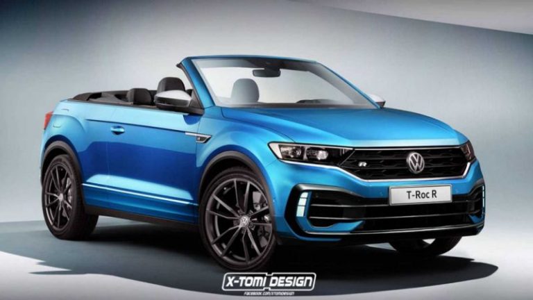 ¿Llegaremos a ver el Volkswagen T-Roc R Cabrio? No lo sabemos, pero te mostramos una recreación