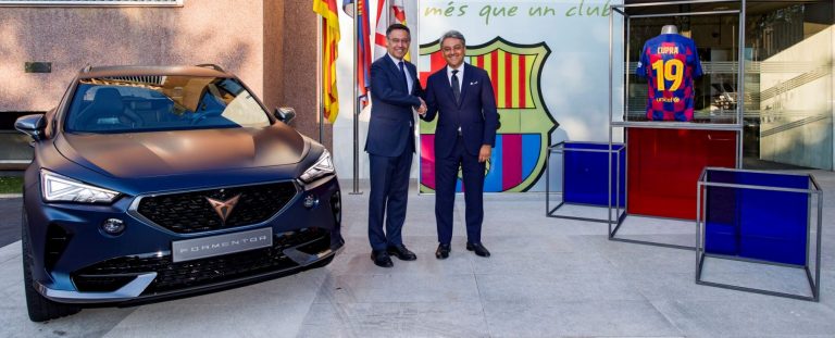 Es oficial: El FC Barcelona elige a CUPRA como coche oficial, dejando atrás a Audi