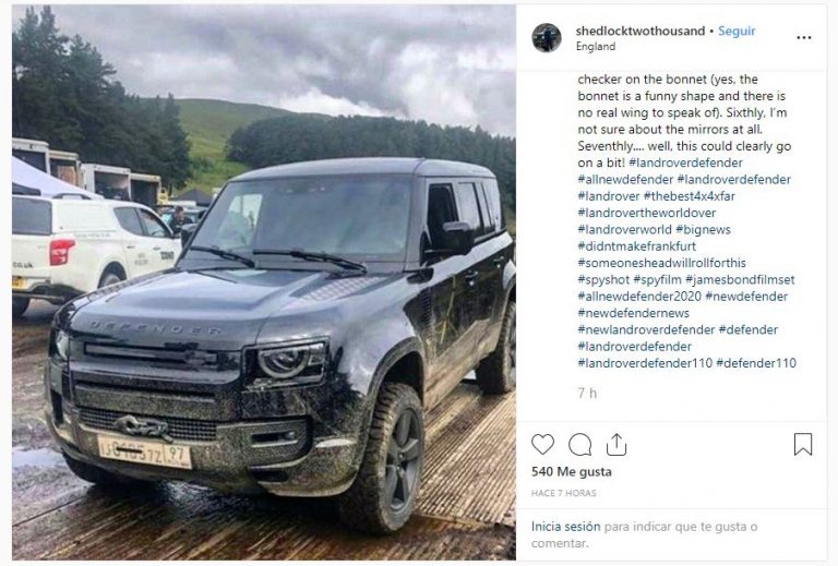 ¡Al descubierto! Nuevo Land Rover Defender, sin camuflaje