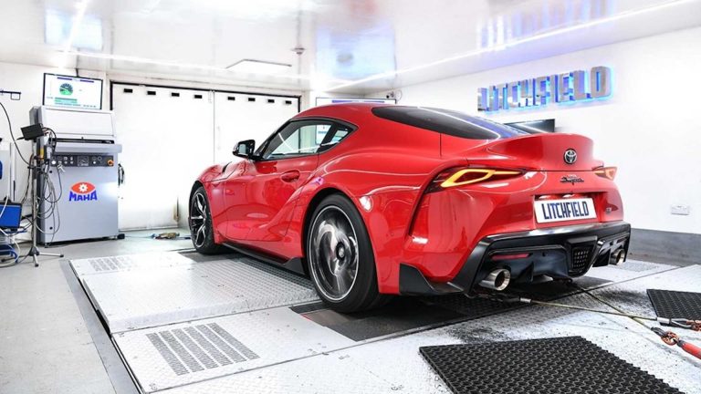 Litchfield Motors lleva al Toyota Supra 2020 a 425 CV con una reprogramación de la centralita