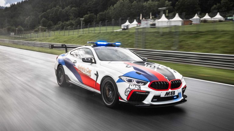 El nuevo coche de seguridad de MotoGP es el BMW M8 Safety Car con 625 CV