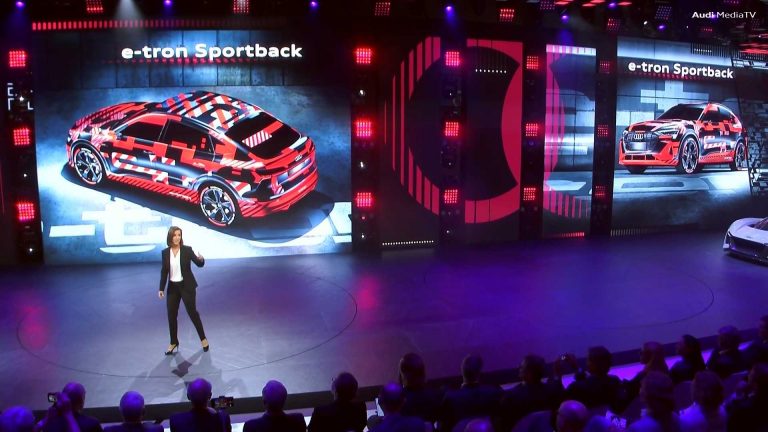 Nuevos anticipos del Audi E-Tron Sportback: ya hay fecha de presentación
