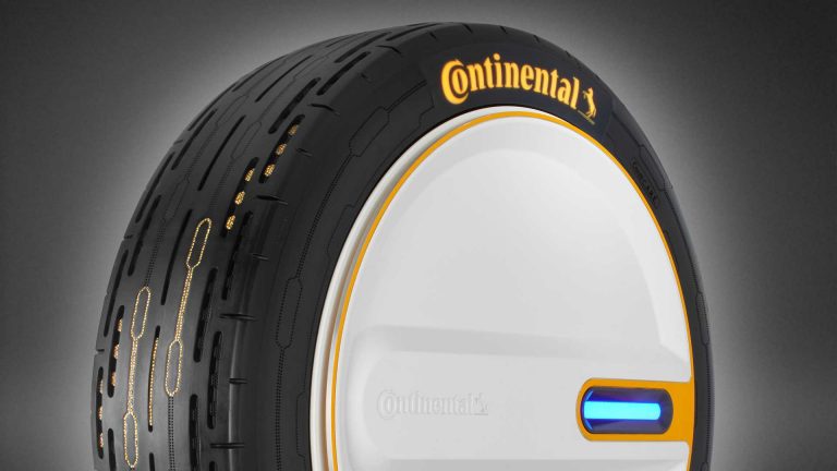 ¿El neumático del futuro? Continental presenta un neumático que ajusta su presión automáticamente