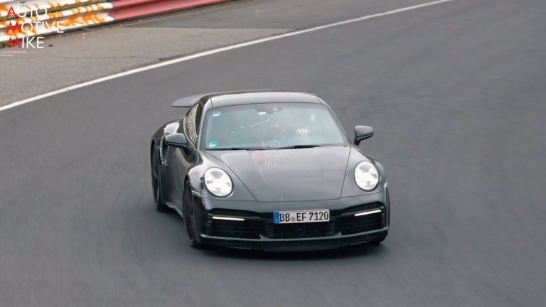 Vídeo: el nuevo Porsche 911 Turbo se deja ver en movimiento
