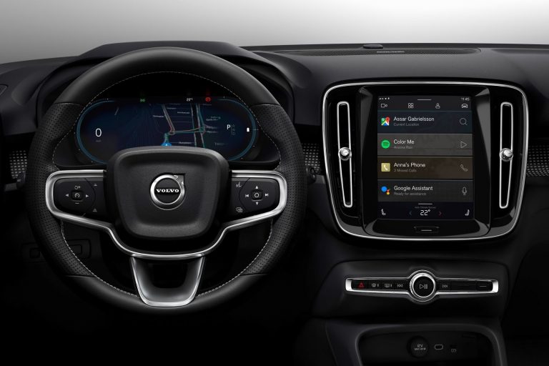 El nuevo Volvo XC40 eléctrico estrenará un nuevo sistema de infoentretenimiento de Android