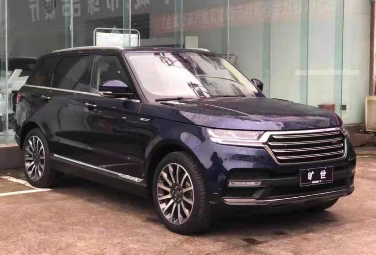 Parece un Range Rover Sport, pero es un Hunkt Canticie… y cuesta algo más de 16.000 euros