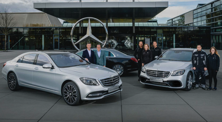Mercedes ya ha producido 500.000 unidades del Clase S W222