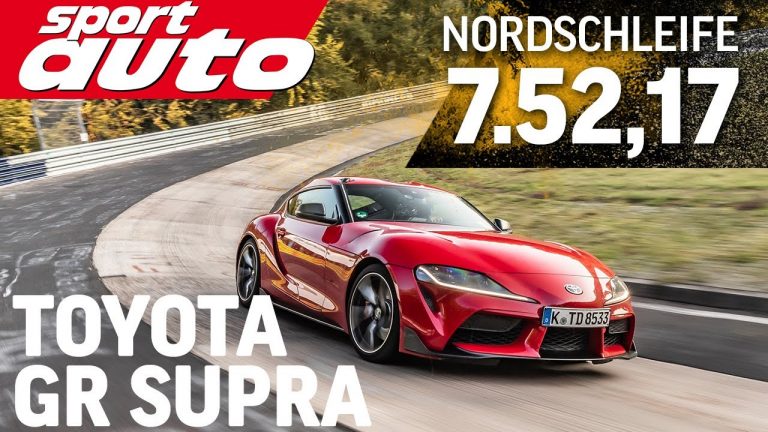 El Toyota Supra 2020 rueda en Nürburgring en 7:52… más rápido que el BMW M2 Competition