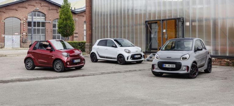 smart EQ fortwo, fortwo cabrio y forfour 2020: Precios para España
