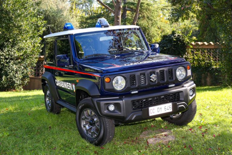 Los Carabinieri incorporan el Suzuki Jimny a su flota
