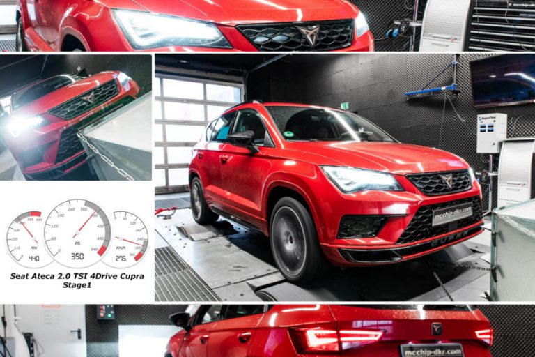 El CUPRA Ateca de McChip-DKR alcanza los 475 CV y 510 Nm de par