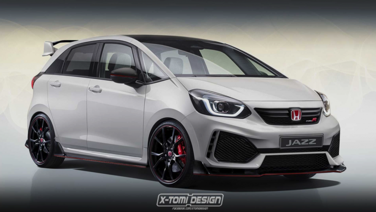 Así luciría el nuevo Honda Jazz si tuviese una versión Type R