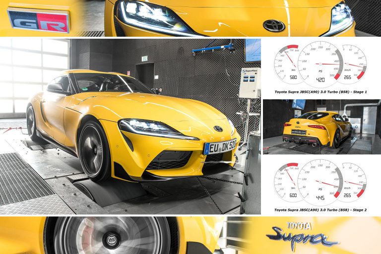 McChip-DKR lleva el Toyota GR Supra 2020 hasta los 445 CV