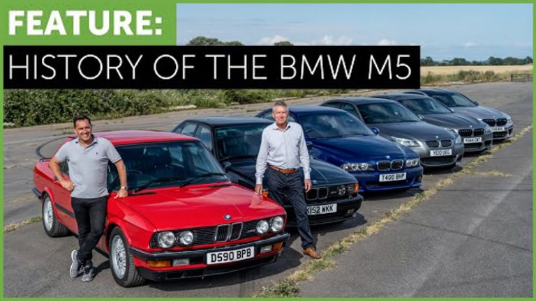 Tiff Needell prueba todas las generaciones del BMW M5 y nos lo cuenta en un vídeo