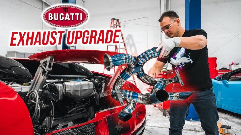 Vídeo: ¿El Bugatti Veyron más ruidoso del mundo? Así suena con un escape de titanio…