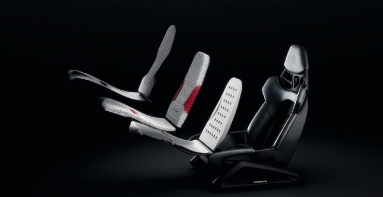 Porsche pone a tu disposición la posibilidad de tomar las medidas de tu cuerpo e imprimirte un asiento en 3D